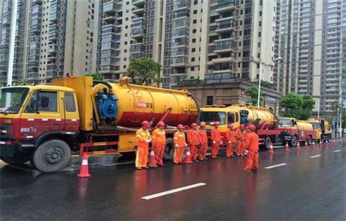 那坡市政管道清淤